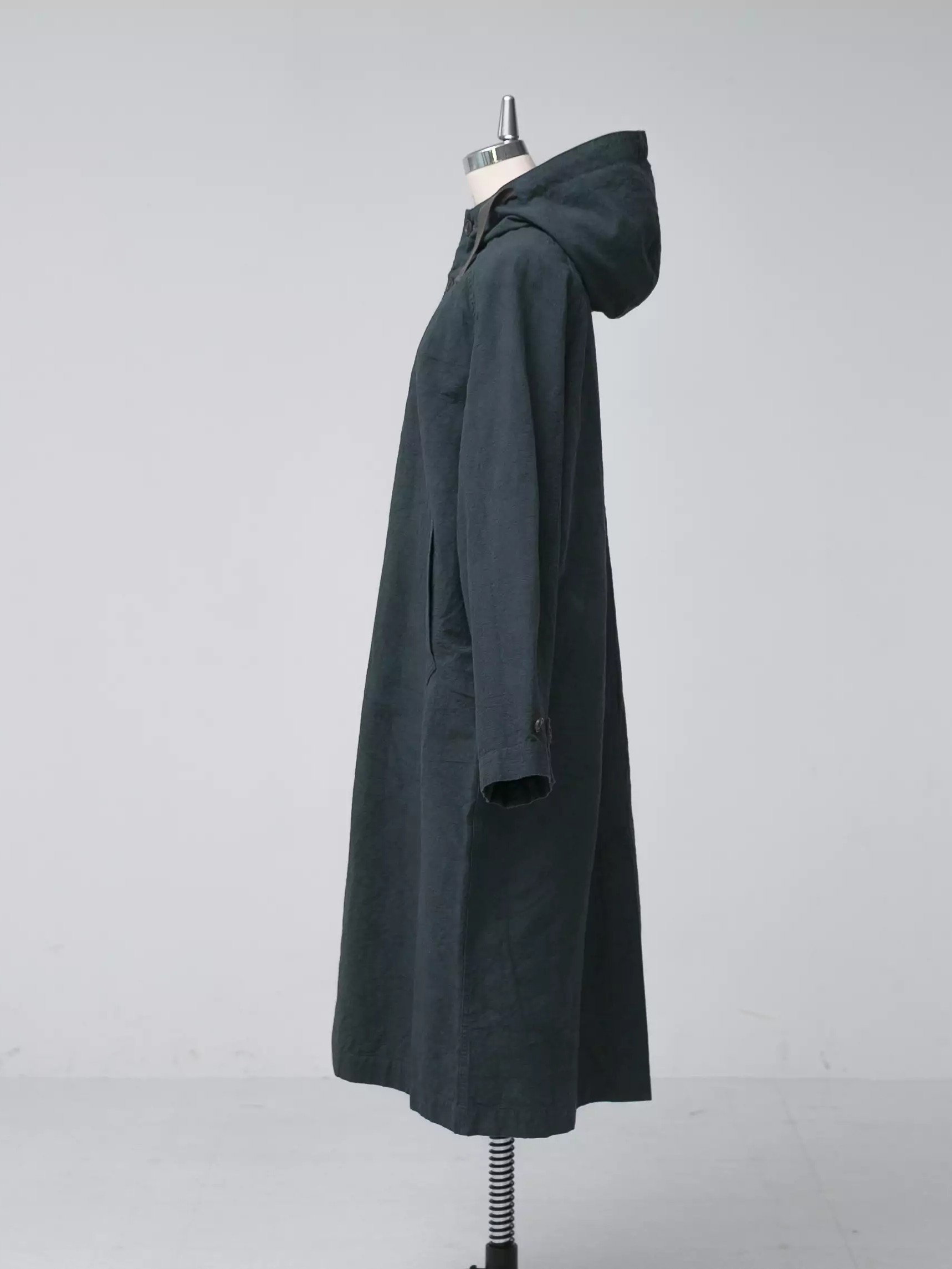 KAGURE Nuanced Drum-Dyed Coat