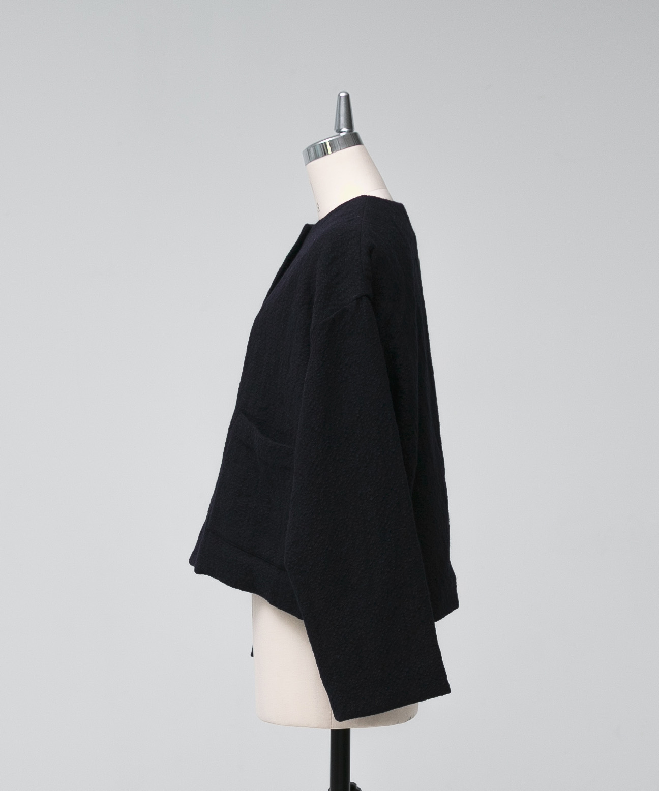 KAGURE Bumpy Wool Linen Jacket