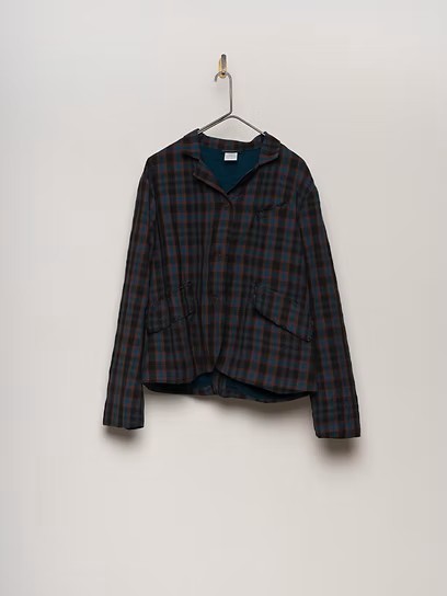 Aequamente Wool Tartan Jacket