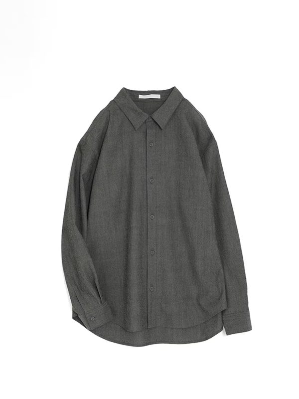 Evam Eva Textured Wool Shirt