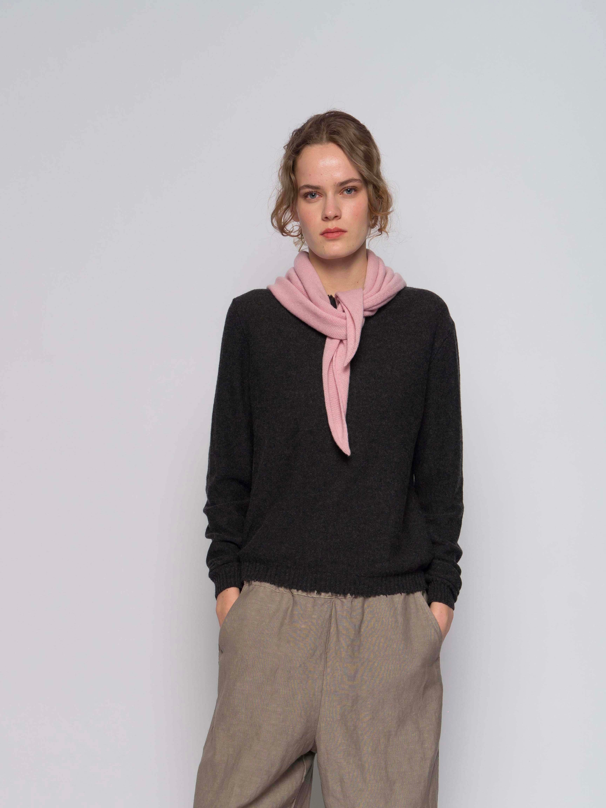MJW. Cashmere Simple Scarf