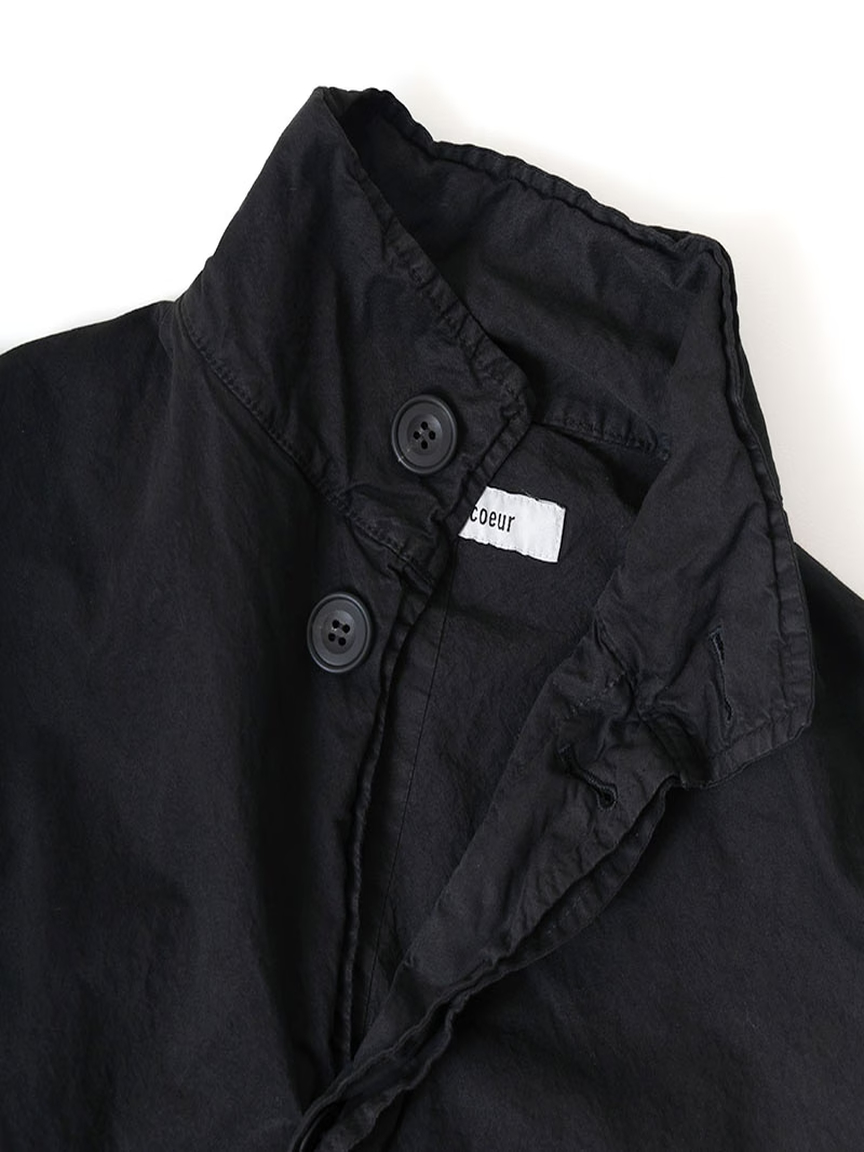 Veritecoeur Garment-Dyed Short Coat