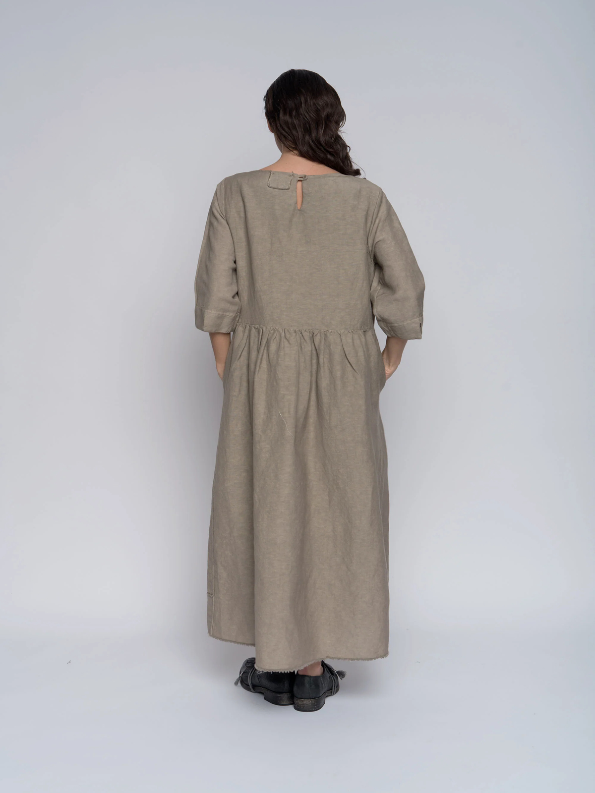 Aequamente Wool-Linen Dress