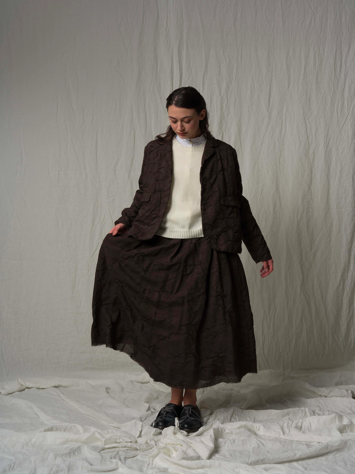 Aequamente Wool Skirt