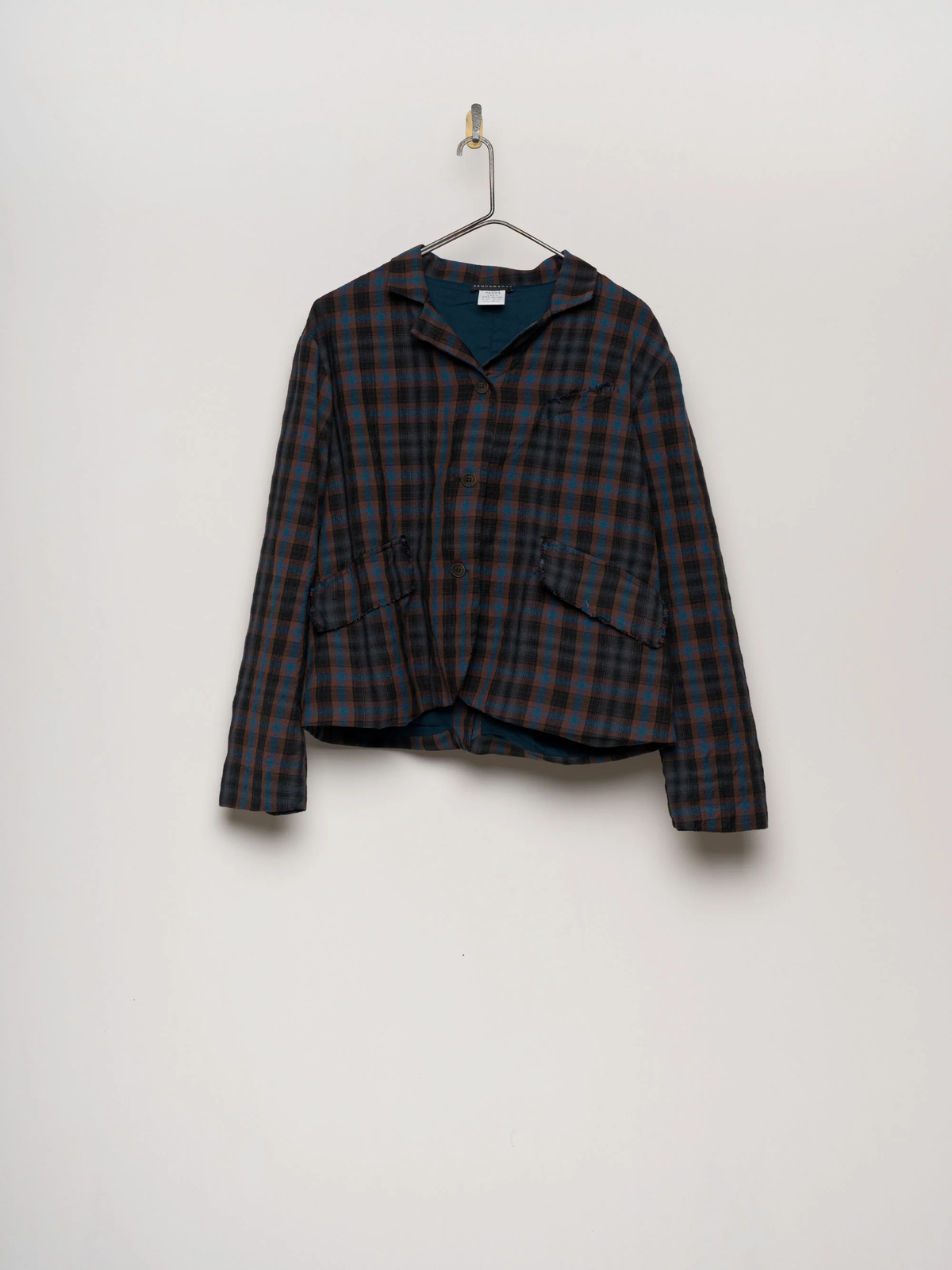 Aequamente Wool Tartan Jacket