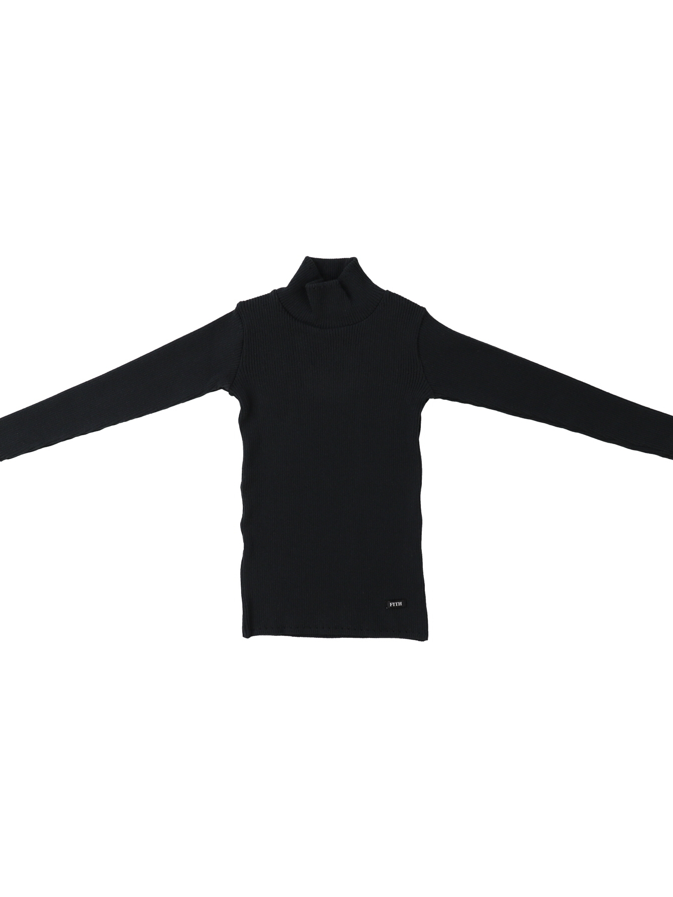 FITH Washable Cotton Turtleneck Knit