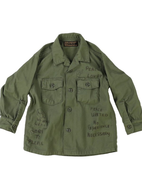 DD Back Satin Scribble Shirt
