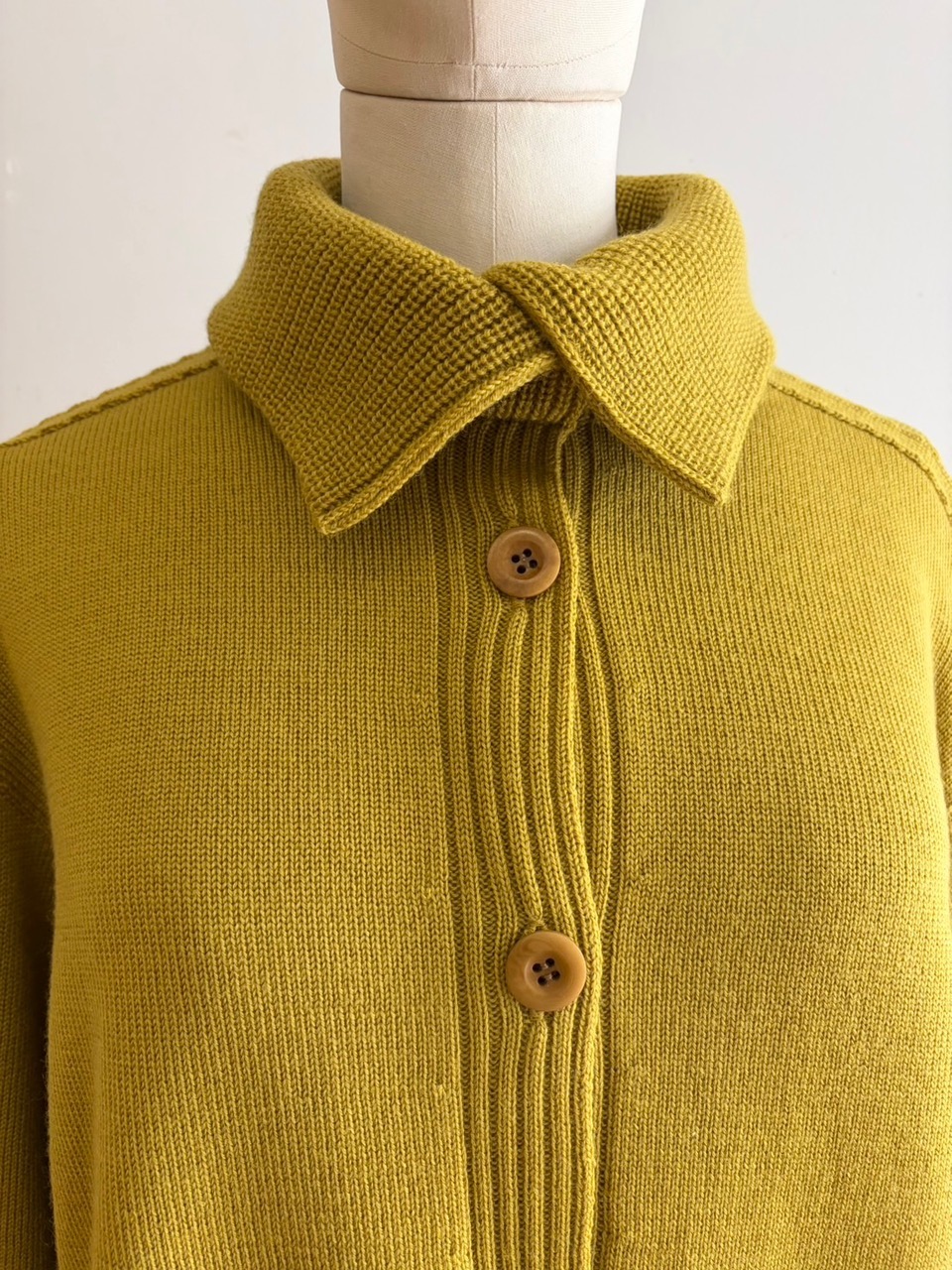 Extrafine Merino Wool Tunic Cardigan