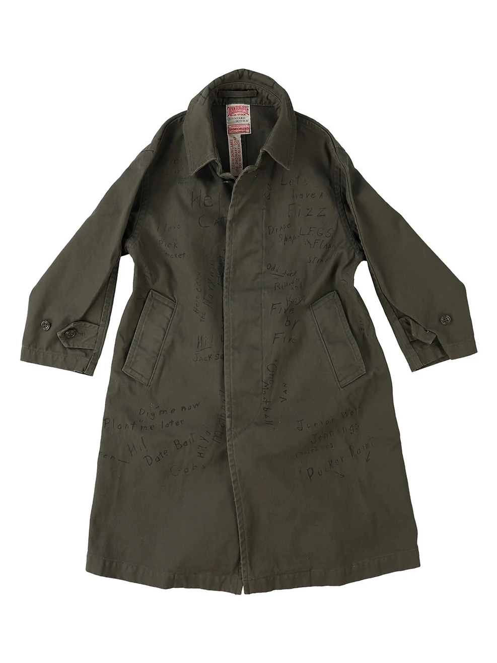 DD Vintage Duck Scribble Coat