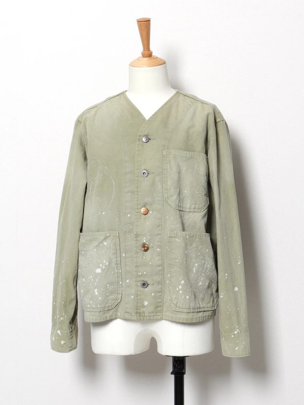Nep Back Twill Coverall Jacket