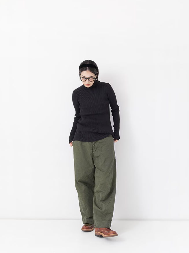 Veritecoeur Garment-Dyed Pants